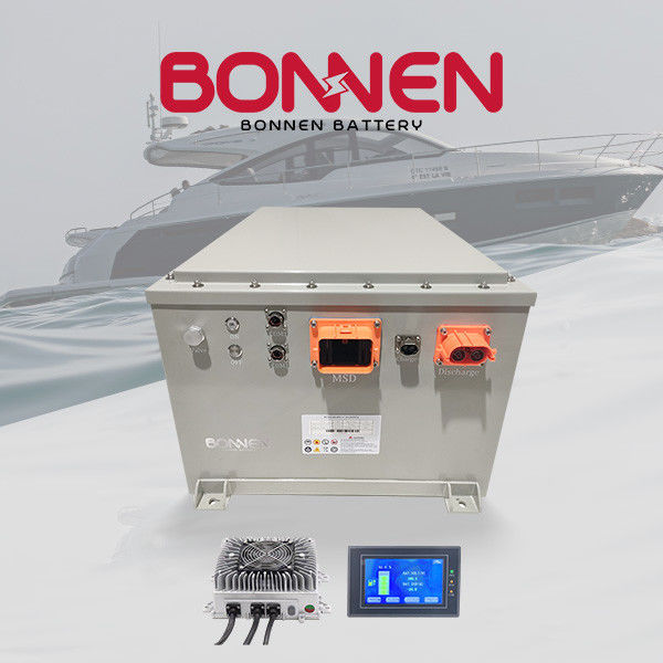 96V 105Ah Lithium Ion Deep Cycle Marine Battery Li Ion Boat Battery Voor E-boten, tender, jacht