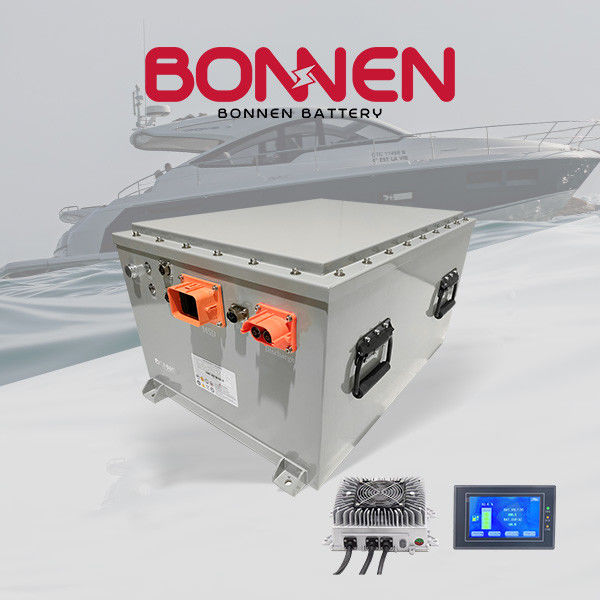 96V 105Ah Lithium Ion Deep Cycle Marine Battery Li Ion Boat Battery Voor E-boten, tender, jacht