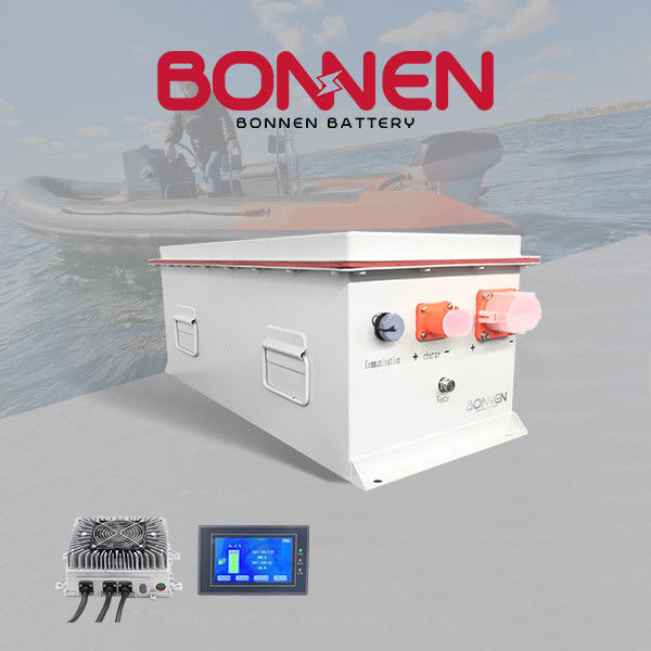 5.12KWH Marine Lithium Battery Lithium Ion Boat Voor opblaasbare boten Kleine zeilboten