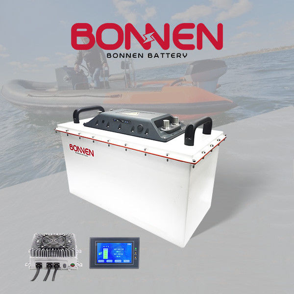 48v 100ah Lithiumbatterijen voor boten Lithiumbatterijen op boten Voor recreatieve boten, ponton