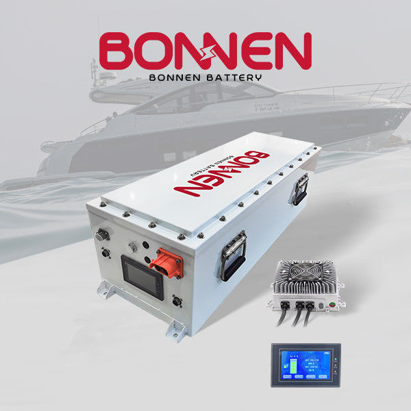 19.2KWH Yachtboot Lithiumbatterij 96V 200ah Voor 20KW elektrische buitenboordjacht