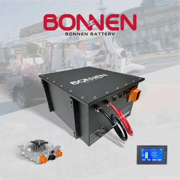 48V 180Ah EV Lithium Ion Battery Lithiumbatterij Voor Golf Trolley Stedelijk Vervoer