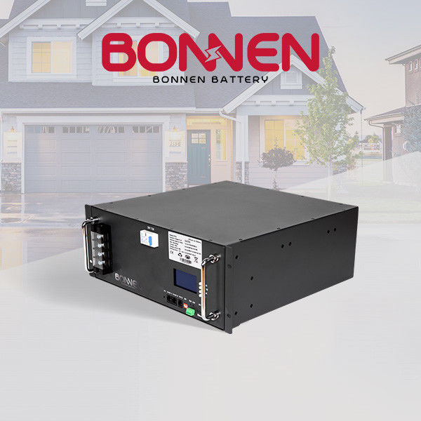 48V 100Ah Home Zonnebatterij Backup Residentiële Batterij Backup Zonne-Systemen LiFePo4 Rack Batterij