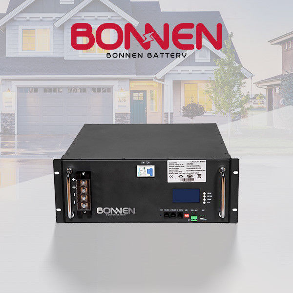 48V 100Ah Home Zonnebatterij Backup Residentiële Batterij Backup Zonne-Systemen LiFePo4 Rack Batterij