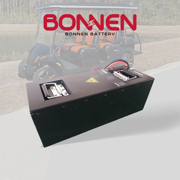 72V 80Ah NMC Lithiumbatterij IP65 Waterstofbestendigheid voor Golfkarretjes Motorfiets