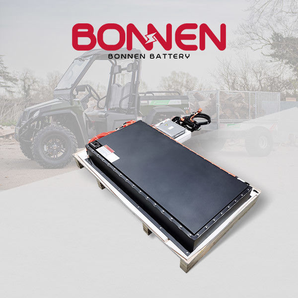 96V 200Ah LiFePO4-batterijpakket voor elektrische auto's en ombouwprojecten met LCD-monitoring op afstand