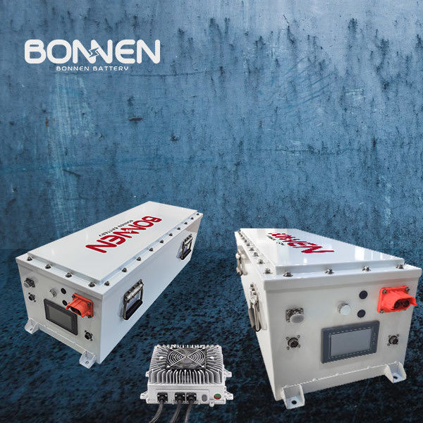 20kWh LiFePo4 accu voor elektrische buitenschip, 96V 200Ah Marine Lithium Boat Battery